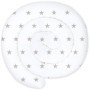 Coussin Serpentin XXL Totsy Baby - Protection de Lit Étoiles Grises