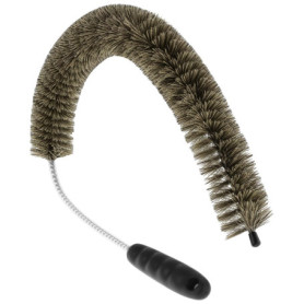 Brosse de Nettoyage Flexible pour Radiateur QWORK - 81 cm avec Poils Naturels