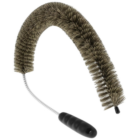 Brosse de Nettoyage Flexible pour Radiateur QWORK - 81 cm avec Poils Naturels