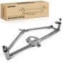 Tringlerie d'Essuie-Glace Compatible pour Audi A3, Leon, Toledo II et Golf IV