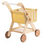 Poussette en Bois ROBUD pour Bébé - Chariot de Courses Réglable pour Enfants