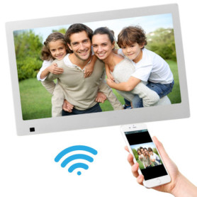Xoro CPF 10B1 - Cadre Photo Numérique 10,1" avec Wi-Fi et Contrôle Tactile