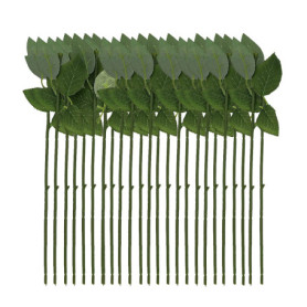Lot de 24 Tiges de Roses Artificielles NEUSID pour Décoration et Bricolage
