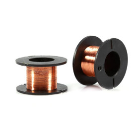 5 Bobines de Fil Cuivre Émaillé 0.1mm - Longueur 15m pour Transformateurs