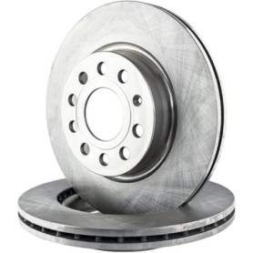 Jeu de disques de frein Bosch BD892 - 255 mm, haute performance et anticorrosion