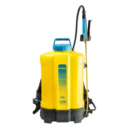 Pulvérisateur Électrique à Dos Gloria Pro 1200 - 12L, Autonomie 3,5h
