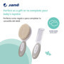 Set Brosse et Peigne Bébé Jané - Poils Naturels et Pointes Arrondies