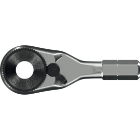 Cliquet à Embout Wera Zyklop Mini 4 - 1/4" pour Espaces Réduits