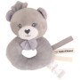 Hochet Ours Dodo d'Amour en Polaire - Doux et Rassurant pour Bébé