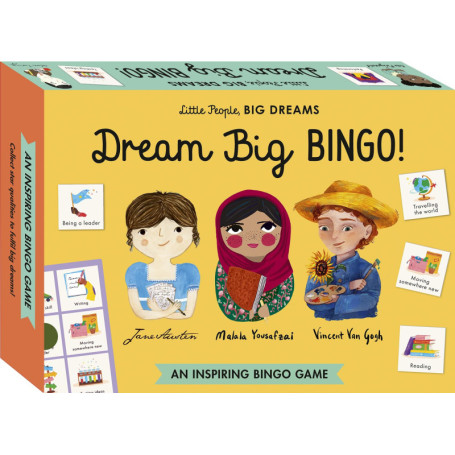 Bingo Inspirant Little People, BIG DREAMS - Jeu Éducatif Familial
