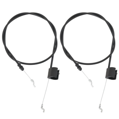 Lot de 2 câbles d'accélérateur pour tondeuse LT Easiyl - Compatible Briggs & Stratton