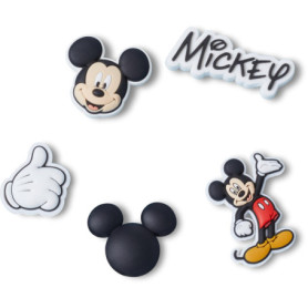 Lot de 5 Breloques Mickey Pant pour Chaussures Crocs - Multicolore