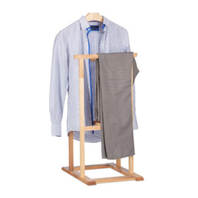 Valet de Chambre en Bois de Noyer Relaxdays - Pratique et Élégant