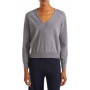 Pull Femme Col V Gris United Colors of Benetton