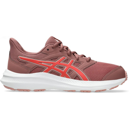 Chaussures ASICS Jolt 4 GS pour Garçon - Rubble Red Dark Pink Clay, Taille 39 EU