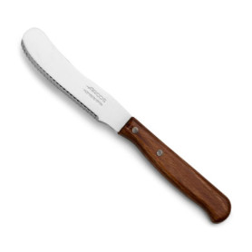 Couteau à Beurre Arcos en Acier Inoxydable avec Manche en Bois - 9 cm