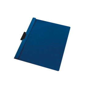 Lot de 5 Chemises à Pince Herlitz A4 Bleu Foncé pour 30 Feuilles