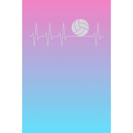 Cahier de Volley-Ball avec Couverture Élégante - Idéal pour Prendre des Notes et Dessiner