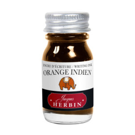 Encre d'écriture Jacques Herbin - Orange Indien 10 ml