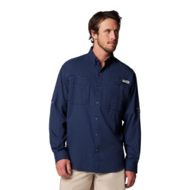 Chemise Columbia Tamiami II LS pour Hommes - Séchage Rapide et Respirante