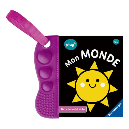 Ravensburger Livre Flip & Pop - Mon Monde - Indéchirable et Imperméable pour Bébé