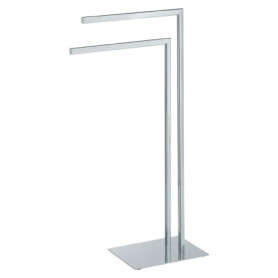 Porte-Serviettes sur Pied Gedy Felix en Chrome