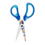 Ciseaux Souples Idena pour Enfants avec Motif de Balles - Bleu