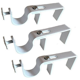 Support de Tringle à Rideau Marron - The NoNo Bracket Company