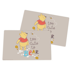 Lot de 2 Sets de Table Winnie l'Ourson - Design Coloré et Pratique