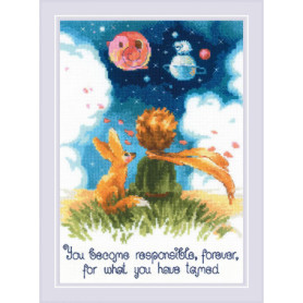 Kit de Broderie au Point de Croix Le Petit Prince - RIOLIS