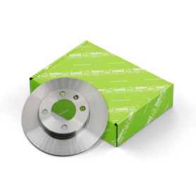 Disque de frein ventilé Valeo 197220 pour essieu avant - Qualité OE
