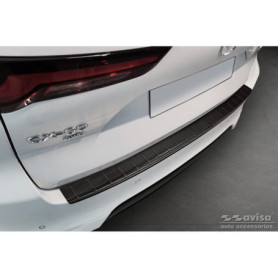 Protection de Seuil Arrière Inox Noir pour Mazda CX-60 (KH) 2022 - Avisa