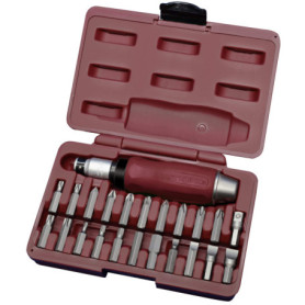 Kraftwerk 2036 - Lot de 23 Outils de Tournevis à Percussion Ergonomiques