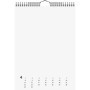 Calendrier créatif HEYDA A4 - 13 mois avec reliure à spirales
