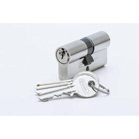 Cylindre Profilé ABUS CITADEL N 30/40 en Nickel - Sécurité Renforcée