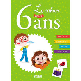 Cahier d'activités personnalisé pour enfants de 6 ans