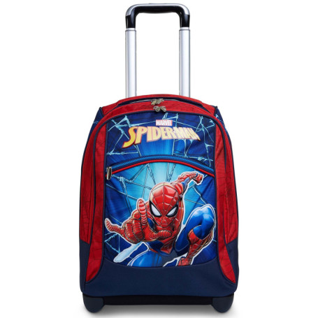 Trolley Spider-Man à Double Compartiment - Pratique et Coloré