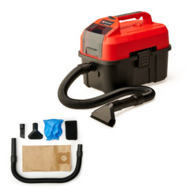 Aspirateur sans fil Einhell TE-VC 18/10 - Eaux et Poussières, 10L, Accessoires Inclus