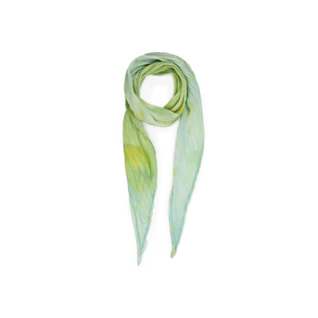 Foulard en Soie Géométrique Antic Green - Desigual