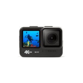 Caméra d'Action Trevi GO 2600 4K Ultra HD avec Double Écran IPS