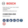 Scie Trépan Bosch PRO Sheet Metal pour Tôles en Acier - Ø 38 mm