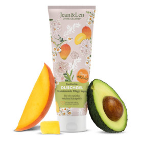 Gel Douche Exotique Mangue & Avocat - Jean & Len, 250 ml