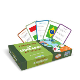 J'apprends la géographie en jouant - Jeu éducatif pour toute la famille