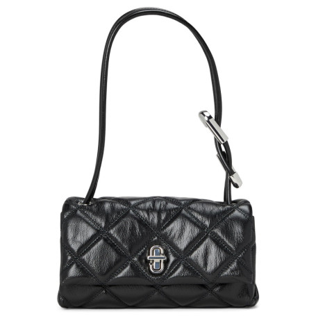 Sac à main Mini Dual Chain en cuir noir - Marc Jacobs