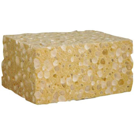 Éponge Végétale Brune pour Gros Travaux - Légère et Efficace