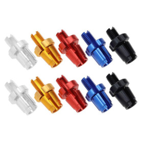 Pack de 10 Vis de Réglage pour Leviers de Frein de Vélo - Aluminium Coloré