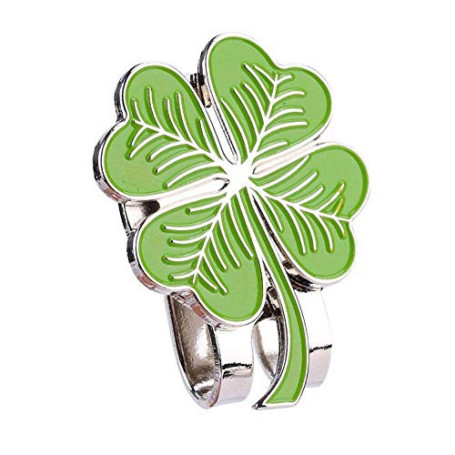 Clip de Chapeau Magnétique Trèfle à Quatre Feuilles - Accessoire Sportif Keenso