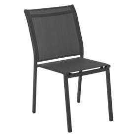 Chaise de Jardin Empilable Essentia Anthracite - Hespéride