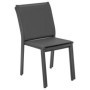 Chaise de Jardin Empilable Essentia Anthracite - Hespéride