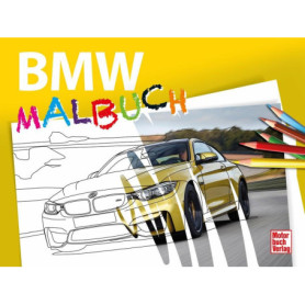 Livre de coloriage BMW pour passionnés
